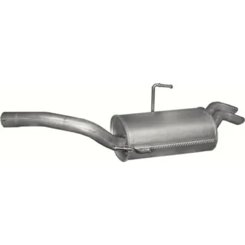 Výfukový systém Výfuk Polmostrów - zadní tlumič - díl výfuku CITROEN Jumpy I 2.0 HDi Turbo Diesel, FIAT Scudo I 2.0 JTD Turbo Diesel, PEUGEOT Expert I 2.0 HDi Turbo Diesel (PR 04.272 [135-567])