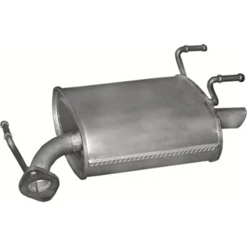 Výfukový systém Výfuk Polmostrów - zadní tlumič - díl výfuku TOYOTA Corolla 1.3i -16V, TOYOTA Corolla 1.6i -16V, TOYOTA Corolla 1.8 GTSi (PR 26.166 [228-427])