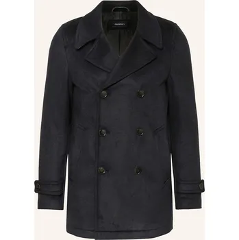 Pánský zimní kabát Strokesman's Pánský Caban Kabát, tmavě modrá, 46