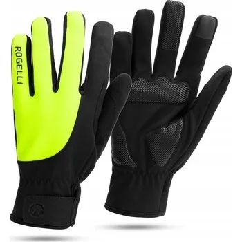 Cyklistické rukavice Cyklistické rukavice Rogelli M žluté