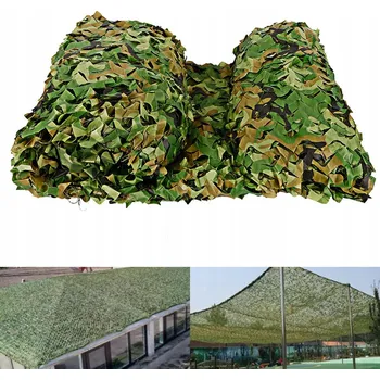 Krycí plachta Maskovací síť maskáčová 4 x 6 metrů