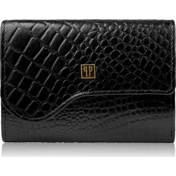 Peněženka Paolo Peruzzi dámská peněženka z pravé kůže černá