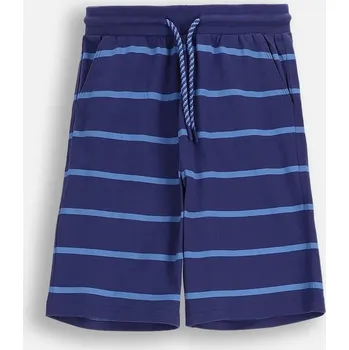 Pánské kraťasy Krátké Kraťasy Šortky Bavlna Tmavě modré s pruhy 104 Mokida WM6