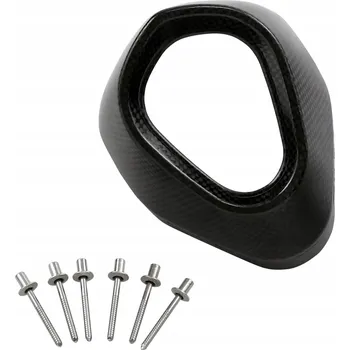 Výfuk pro motocykl Koncovka tlumiče výfuku AKRAPOVIC Fiber End Cap