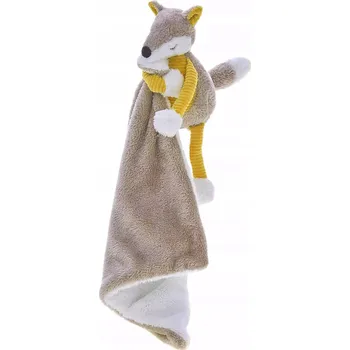 plyšák Plyšová Plyšový Mazlíček Přítulníček Liška Beppe Axel Dou Dou, béžová a medová, 28x28cm