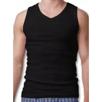 Pánské tričko Tričko Atlantic Embaj ECV-001 L (40) černé