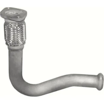 Přední díl výfuku Výfuk Polmostrów - přední trubka výfuku RENAULT Clio II 1.9 dTi Turbo Diesel, RENAULT Kangoo I 1.9 dTi Turbo Diesel (PR 21.525 [713-307])