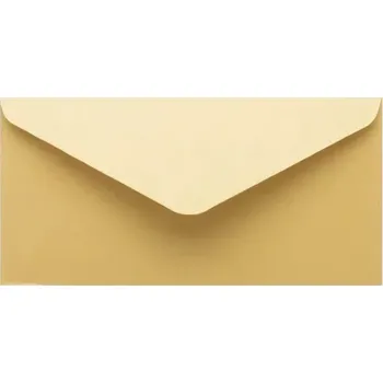 Obálka Metalická (perleťová) obálka zlatá DL (110x220mm)