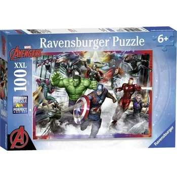 Puzzle Ravensburger 100dílné Puzzle 100dílné Puzzle Avengers sestavovací XXL