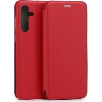 Pouzdro na mobilní telefon Flipové pouzdro Beline pro Samsung Galaxy M55 červené