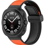 Techsuit řemínek pro Samsung Galaxy Watch Ultra 47mm Watch Ultra 2 oranžový