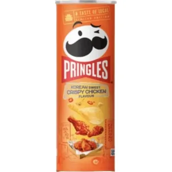 Chips Pringles Sladké a pikantní s příchutí korejského smaženého kuřete