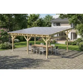 Zahradní stavba Dřevěná pergola Classico volně stojící 450x600