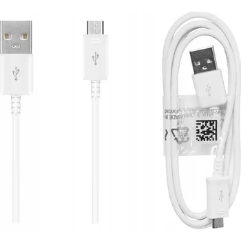 Kabel Samsung USB - microUSB typ B, 1 m, bílý
