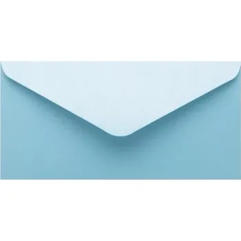Obálka Metalická (perleťová) obálka modrá DL (110x220mm)