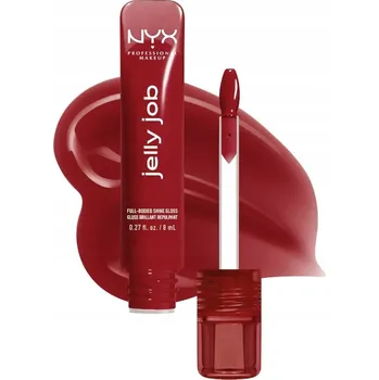 Přípravek na rty NYX Jelly Job lesk na rty s vysokým leskem 14 Cherry Jelly 8 ml