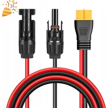 Bezpečnostní kamera SOLÁRNÍ KABEL ADAPTÉR XT60 12AWG 1,5M PRO SKLÁDACÍ SOLÁRNÍ PANELY