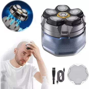 Mini 6D pánský Holicí Strojek, zastřihovač a holicí strojek na vousy, vlasy a hlavu