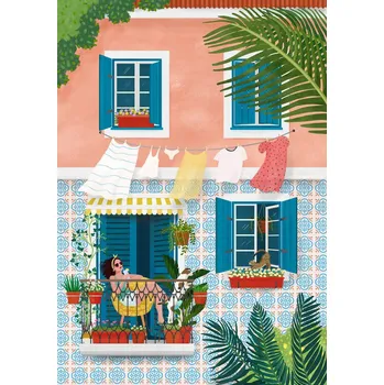 Plakát Plakát, Obraz - Lisbon, Petra Holikova