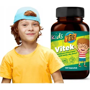 Doplněk stravy pro děti TiB Kids Vitek 120 kapslí