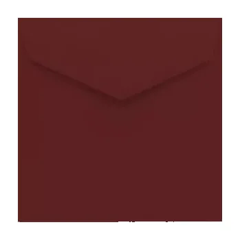 Obálka Poštovní obálka tmavě červená 155x155mm