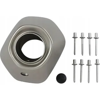 Výfuk pro motocykl Koncovka záslepky tlumiče výfuku Akrapovic karbonová - V-EC186