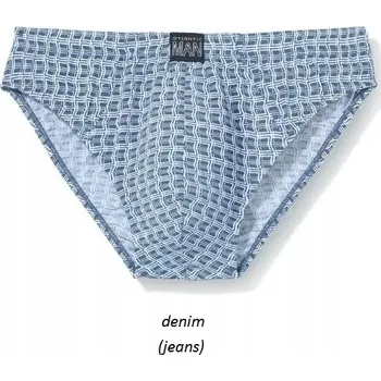 Slipy Pánské slipy Atlantic bavlna MP-1021 námořnická modrá M