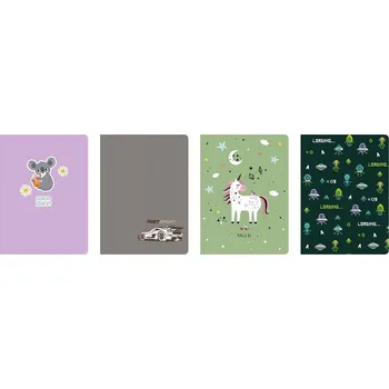 Sešit Sešit A5 s linkami Interdruk, 16 listů