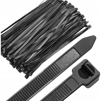 Stahovací páska Upínací pásky stahovací pásky černé 12,7x780 mm 100 ks