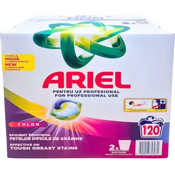 Kapsle na praní ARIEL Ariel Pods Professional Colour 120 pcs( 2x60pcs)