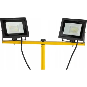 HALOGEN LED Reflektor 100W (2x50W) se STATIVEM, Stavební Pracovní Světlo s Kabelem 1,5m