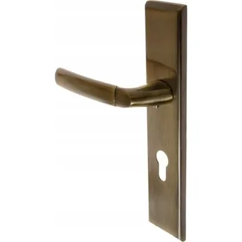 Dveřní kování Vnější klika Schaffner Dlouhá, Rozeta pro vložku