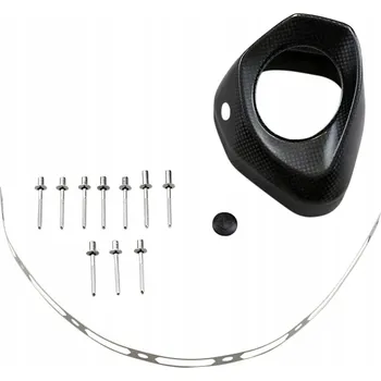 Výfuk pro motocykl Koncovka tlumiče výfuku Akrapovic Carbon Fiber - Náhradní koncovka V-EC108