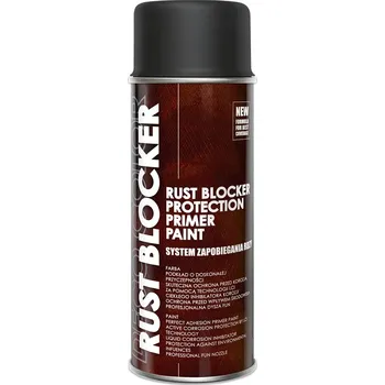Barva ve spreji Lak na rez Deco Color Rust Blocker 18 800 400 ml černý