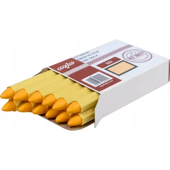 KŘÍDA PRO ZNAČENÍ PNEUMATIK MARKER ŽLUTÁ 12 KUSŮ POPISOVÁNÍ