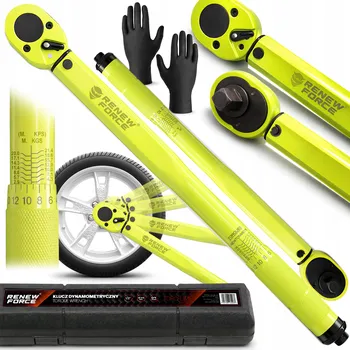 Klíč DYNAMOMETRICKÝ KLÍČ 1/2" 28-210Nm CrMO & CrV PRO KOLA, REGULACE, ŠKÁLA, 460mm