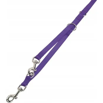 Vodítko pro psa Vodítko Nobby Classic s přepínací páskou PREMIUM S/M 15 mm/200 cm fialová