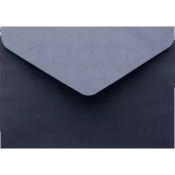 Obálka Metalická (perleťová) obálka tmavě modrá C6 (114x162mm)