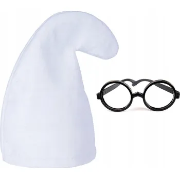 Čepice Čepice skřítka unisex bílá