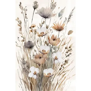 Plakát Plakát, Obraz - Wild grasses-3, Sally Ann Moss