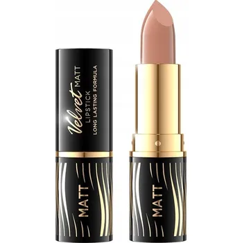 Přípravek na rty Eveline Cosmetics Velvet Matt Lipstick 500 Nude matná rtěnka na rty 4,1g