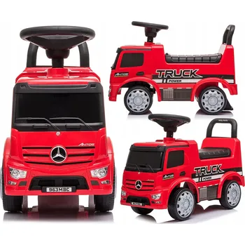 Odrážedlo MILLY MALLY Vozidlo Mercedes Antos červený