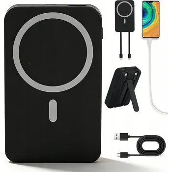 Powerbanka INDUKČNÍ POWERBANKA S MAGSAFE ALOGY 10000mAh Qi 22.5W USB-C USB + KABEL