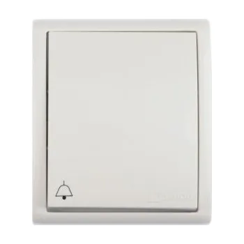 vypínač Jednopólový zvonkový vypínač Klasik Kontakt-simon bílý AQD1L/11