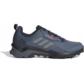 Pánská treková obuv Pánské trekové boty adidas Terrex AX4 GTX HP7397 tmavě modré, velikost 46