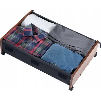 Úložný box SucceBuy Úložný box pod postel na kolečkách 65x46x18 cm, 2 ks, stohovatelný