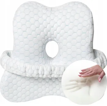 Polštář ORTOPEDICKÝ POLŠTÁŘ MEZI KOLENA NA SPANÍ KLÍN POD NOHY PAMĚŤOVÁ PĚNA