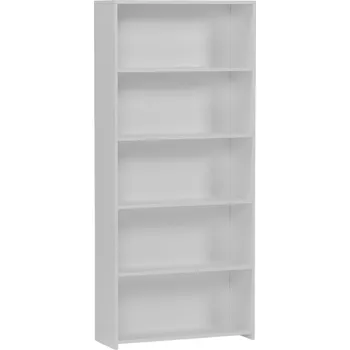 Knihovna Regál Framire 80 cm x 180 cm x 30 cm bílý