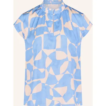 Dámská halenka Betty&Co Dámská Satinová Halenka, tmavě modrá / krémová, 46