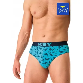 Pánské slipy KEY MPP-941 A26 L (40) vícebarevné